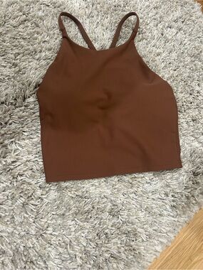 Old Navy Brown Workout Top